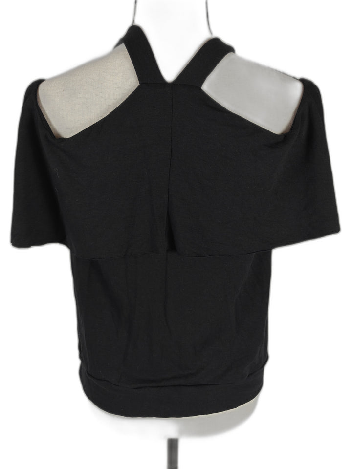 Womens Bailey 44 Cold Shoulder Top Black Size S