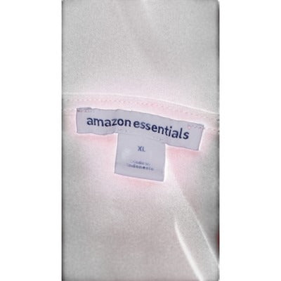 Women's Amazon Essential's Red Polyester Dress with Pockets- Size XL