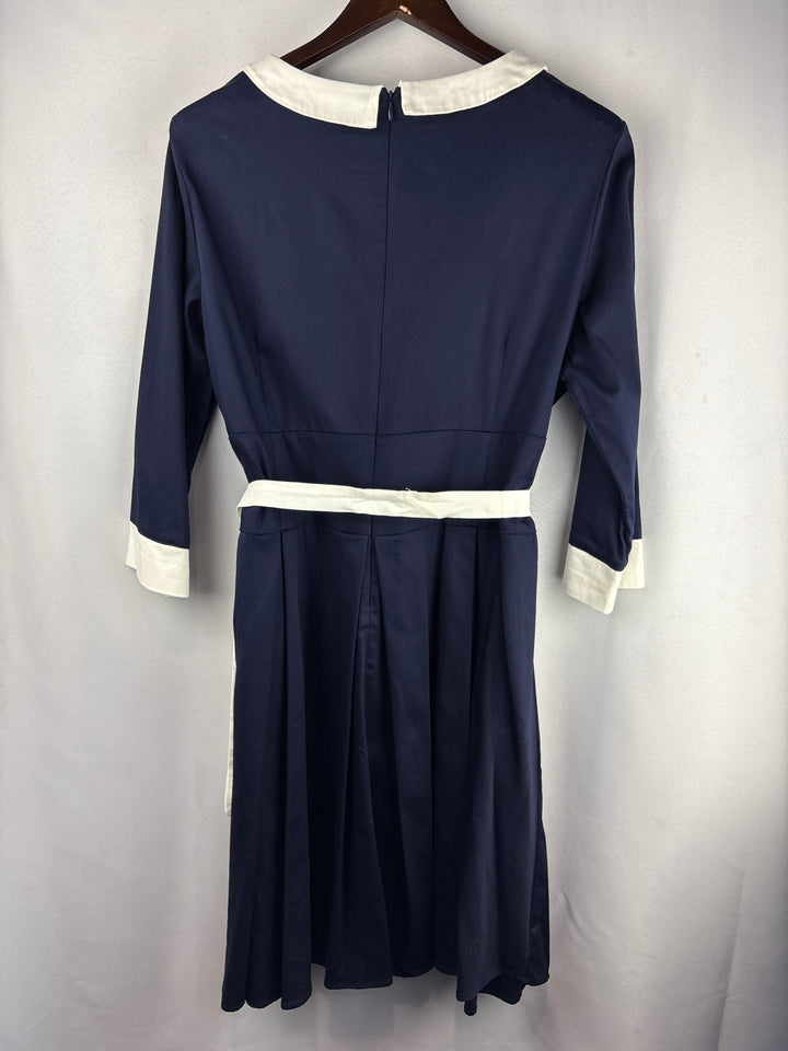 Women’s ReoRia Size 18/20 Navy Midi Boat Dress