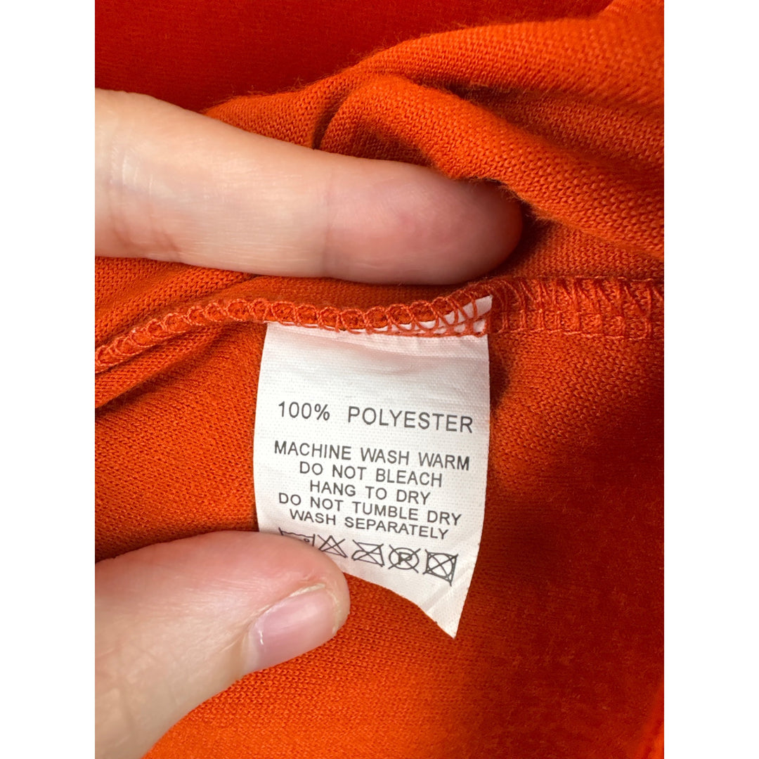 Women’s Jill by Rustan’s XL Blood Orange Velvet 3 Quarter Sleeve Shirt