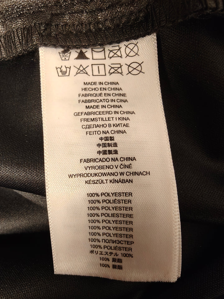 Womens Michael Michael Kors Faux Leather Pants Black Size 16