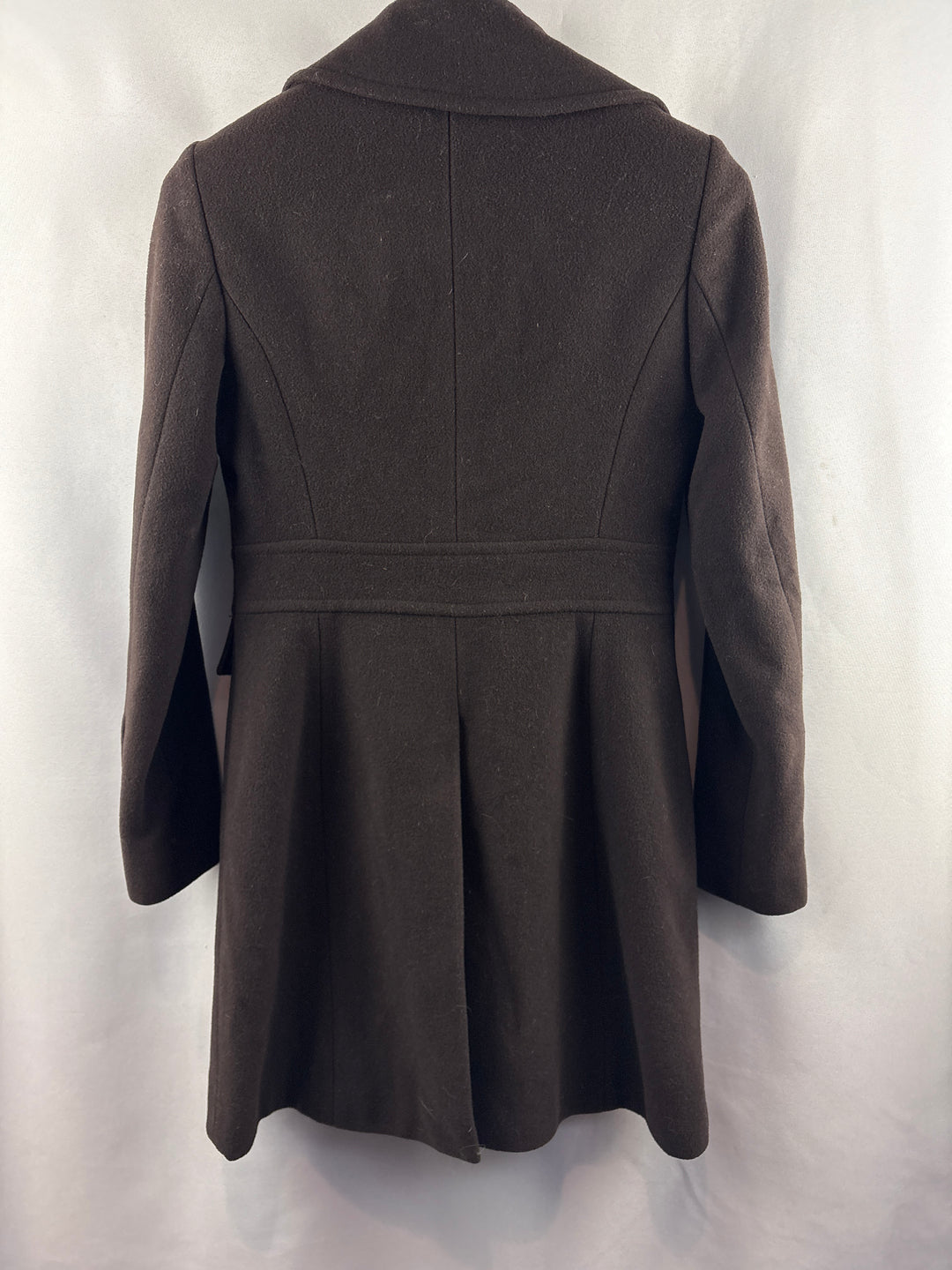 Women’s Kenneth Cole Reaction Size 4 Brown Peacoat