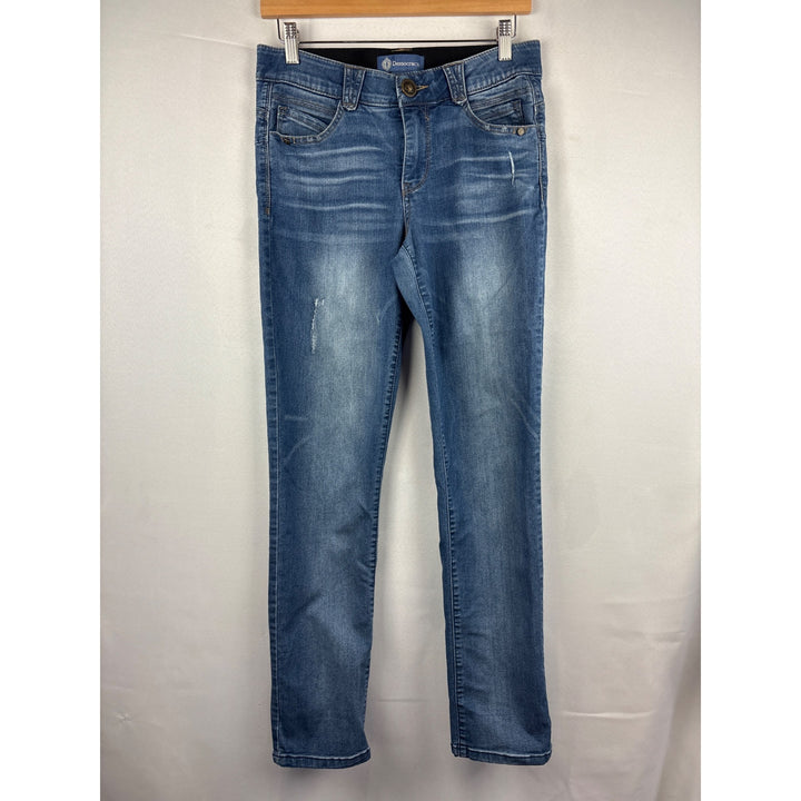 Democracy Womens "Ab"solution Jeans Size 6 Blue Denim Made In China