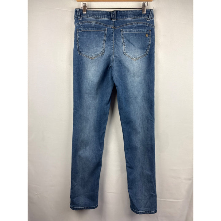 Democracy Womens "Ab"solution Jeans Size 6 Blue Denim Made In China
