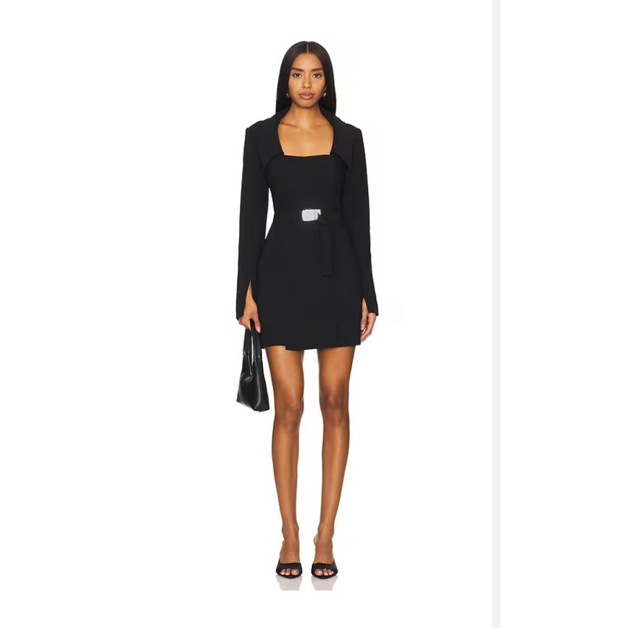 NEW Amanda Uprichard Black Larenta Blazer Dress NWOT - Size XS