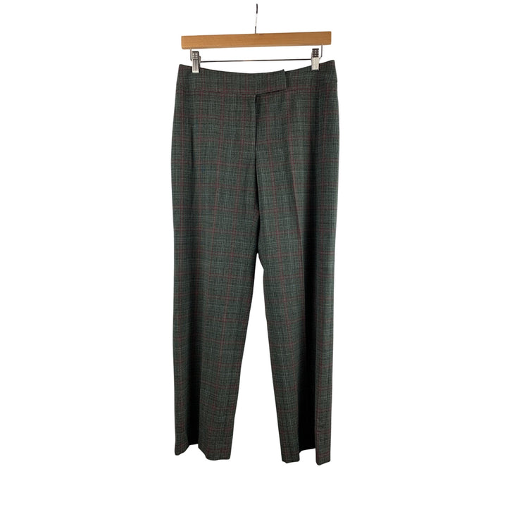 Style & Co Petite 8P Stretch Plaid Pants