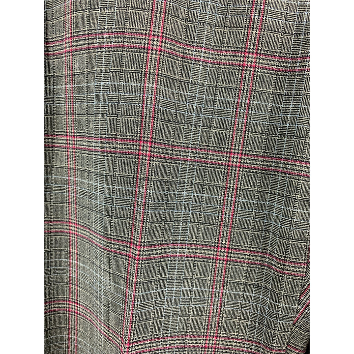 Style & Co Petite 8P Stretch Plaid Pants