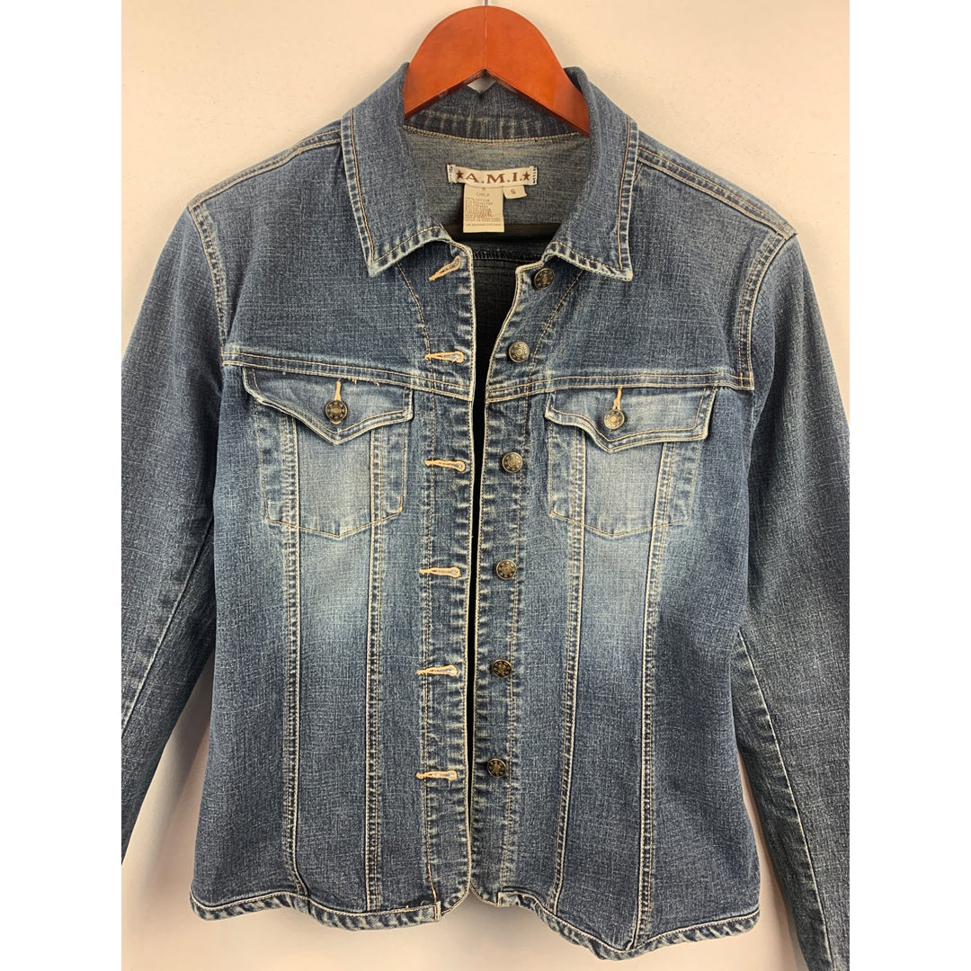 A.M.I. Womens Denim Jacket S