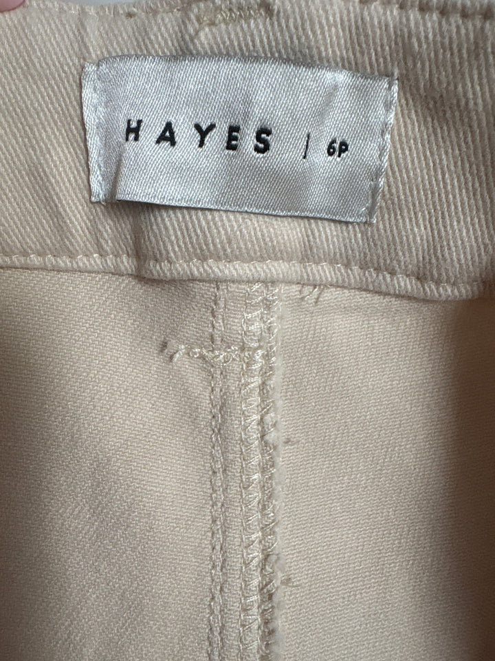 Women’s Hayes Size 6P Khaki Wide Leg Jeans