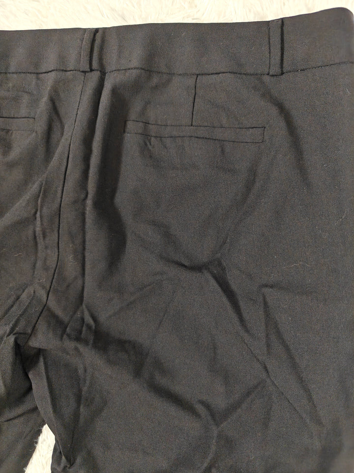 Womens Banana Republic Logan Fit Dress Pants Black Size 14L