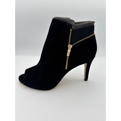 Marc Fisher Women’s Black Ankle High Heel Boots Size 10W – Dress Booties