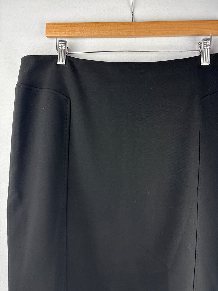 Women’s Halogen Size 16 Black Pencil Skirt