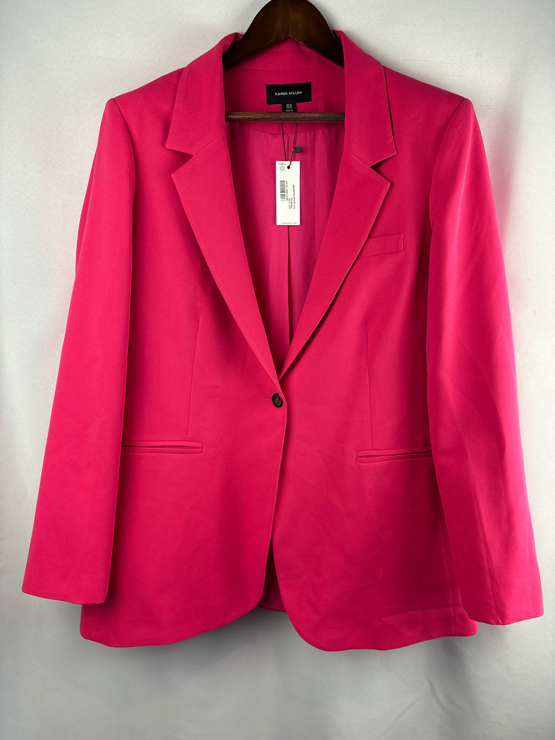 Women’s Karen Millen Size 18 Bright Pink Blazer