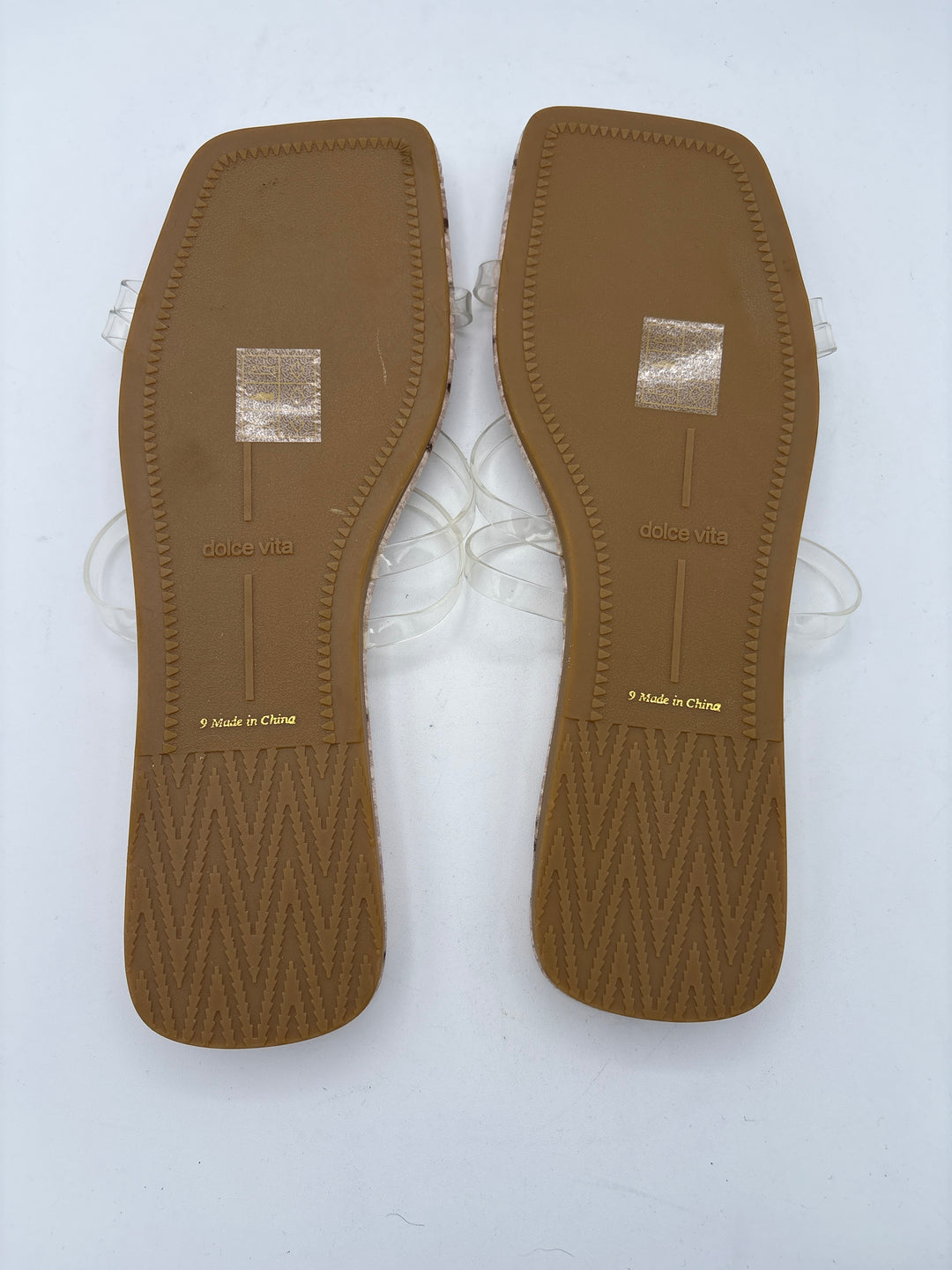 Women’s Dolce Vita Size 9.5 Gray Snakeskin Flat Strappy Sandals