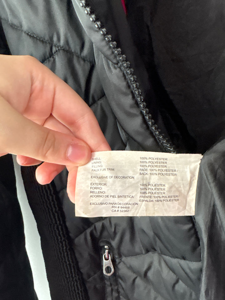 Women’s Nautica Large Black Winter Puffer Coat