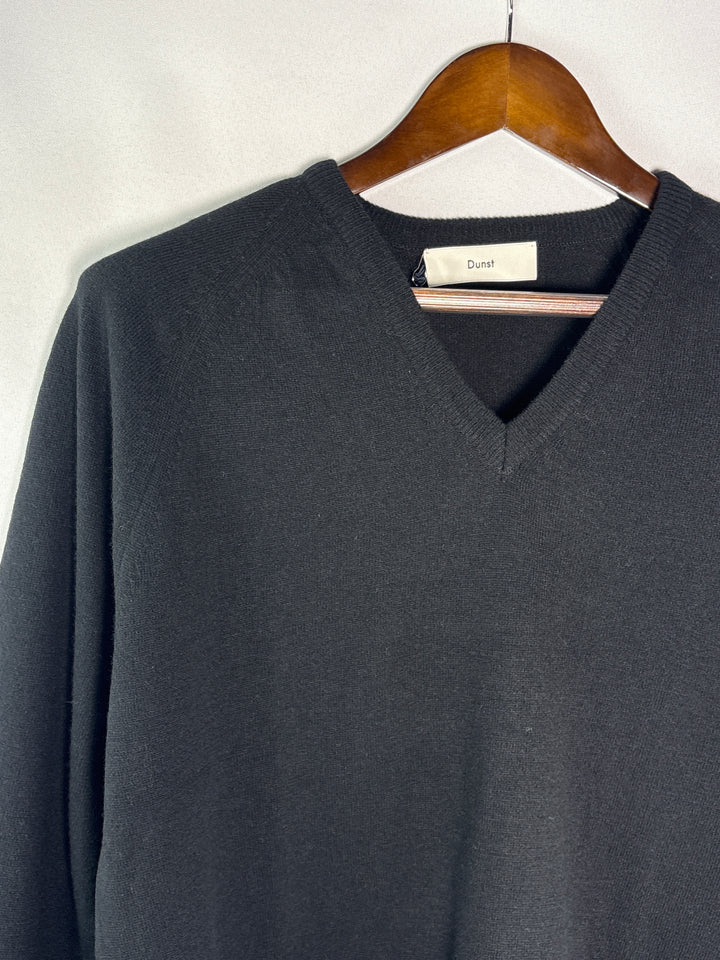 Women’s Dunst Small Black V-Neck Sweater