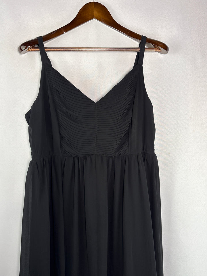 Women’s Torrid Size 1 Black Sleeveless Maxi Sundress