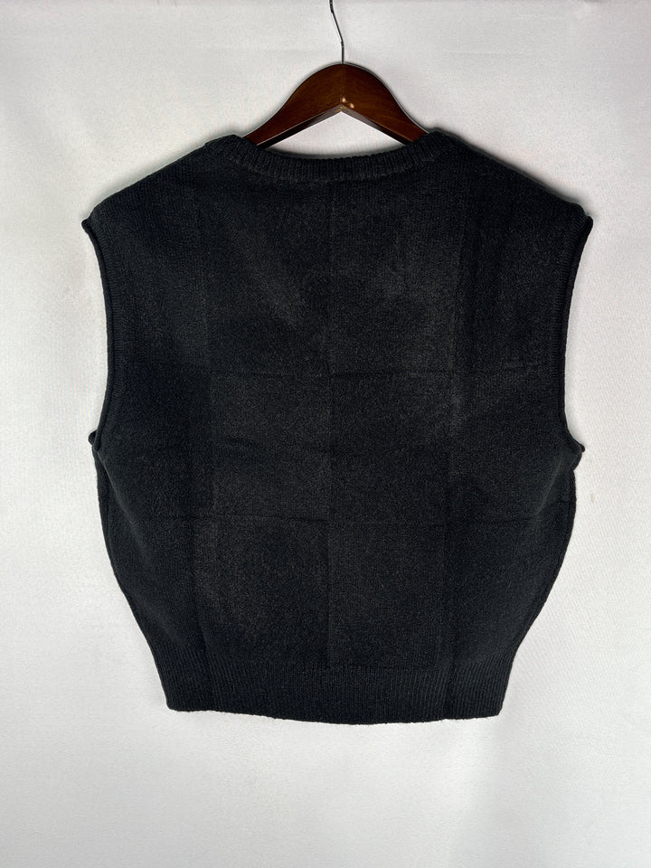 Women’s Dunst Small Black V-Neck Sweater Vest