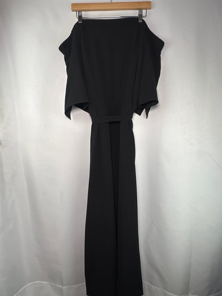 Women’s City Chic Size 20 Black Off the Shoulder Jumpsuit