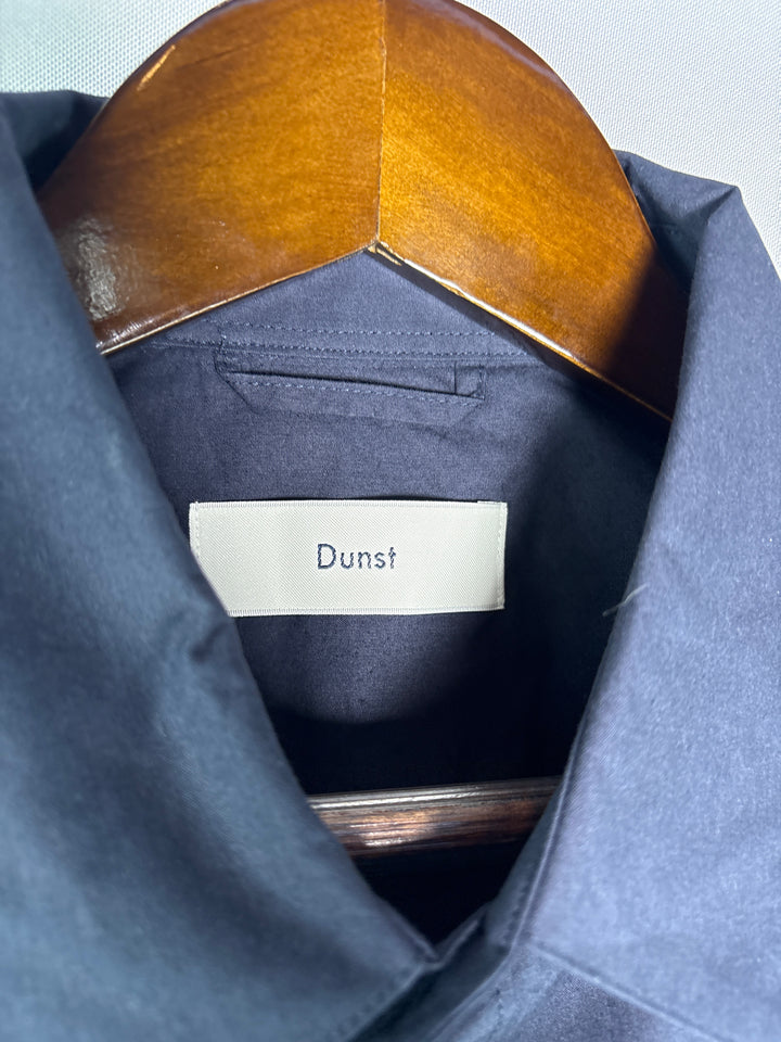 Unisex Dunst Medium Navy Blue Button Up Shirt