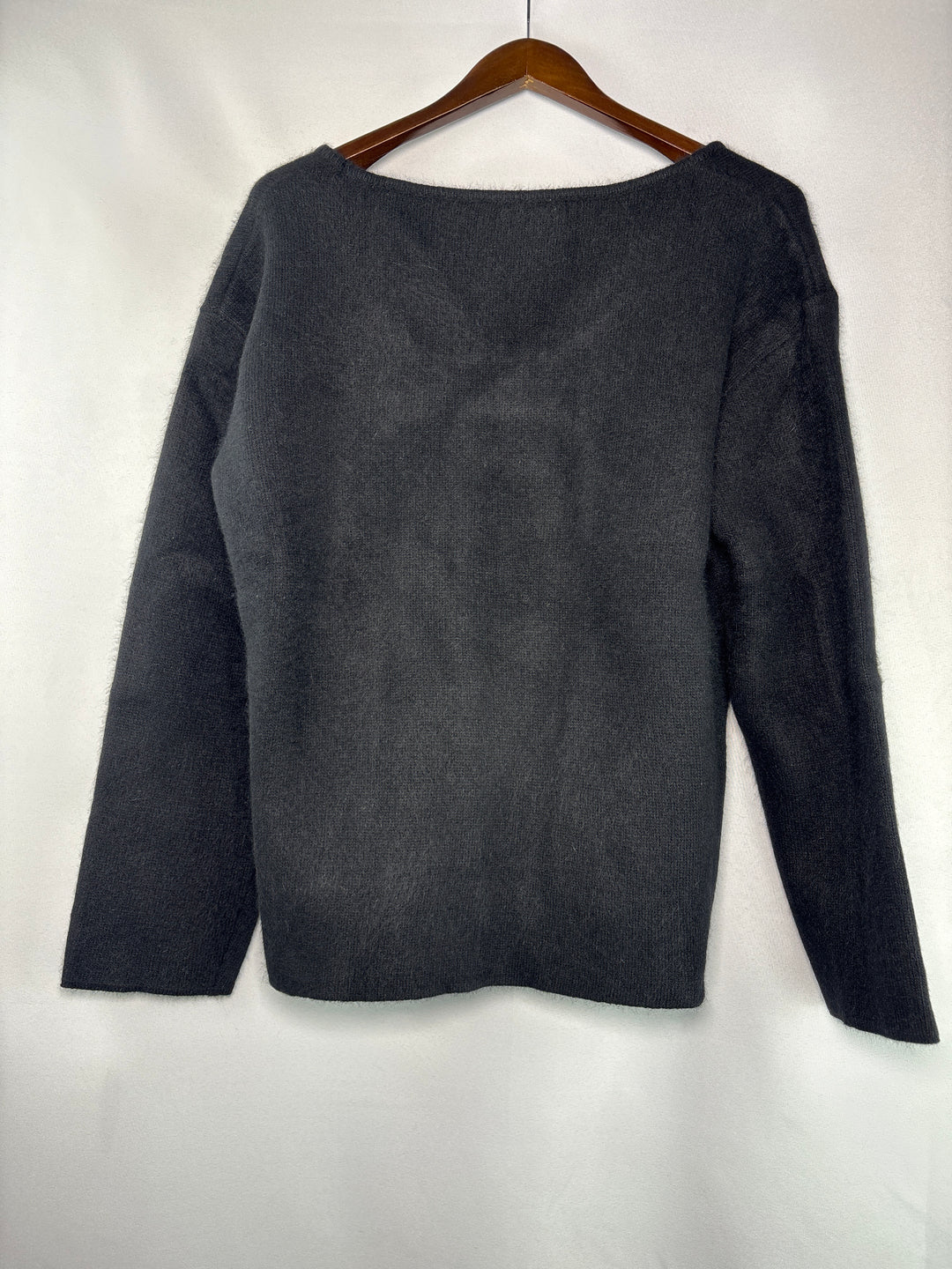 Women’s Moia O/S Black Scoop Neck Sweater