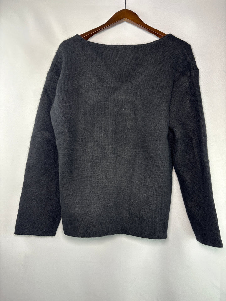 Women’s Moia O/S Black Scoop Neck Sweater