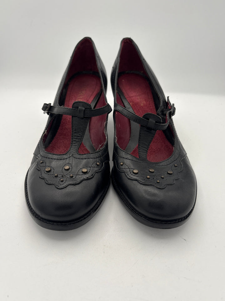 Women’s Aerosoles Size 8 Black Mary Jane Kitten Heels