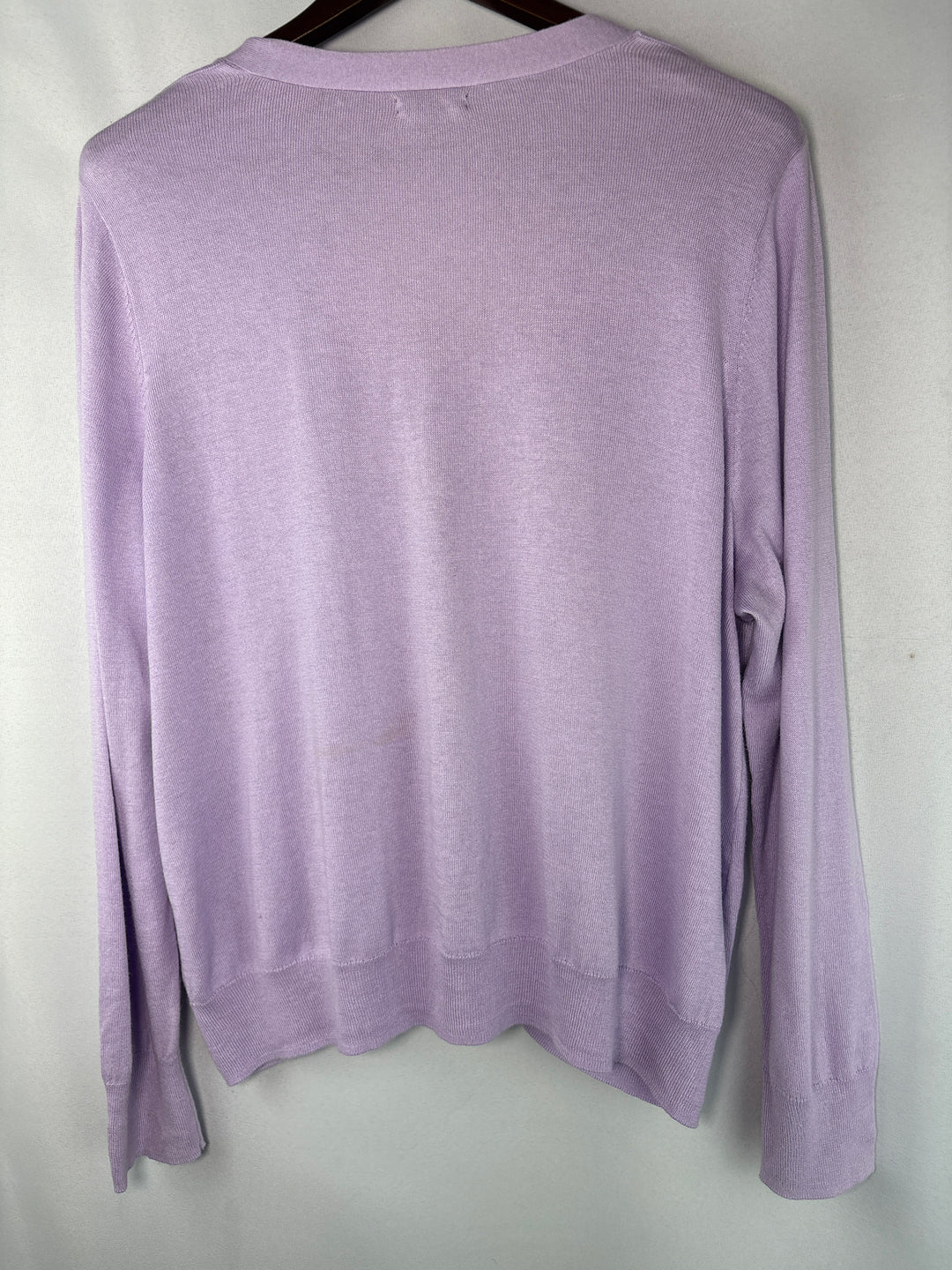 Women’s Halogen Size 2X Lilac Knit Cardigan