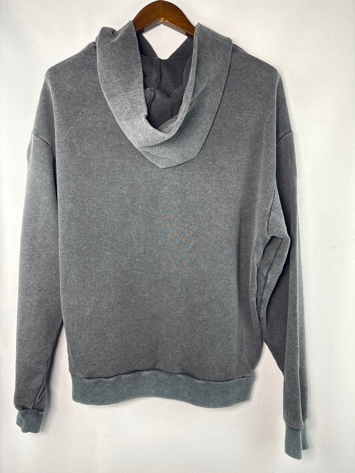 Women’s Alo Small Dark Gray Lounge Hoodie
