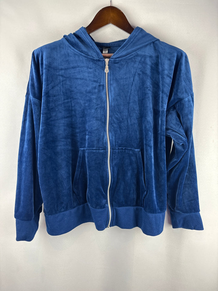 Women’s Felina XXL Royal Blue Velour Tracksuit