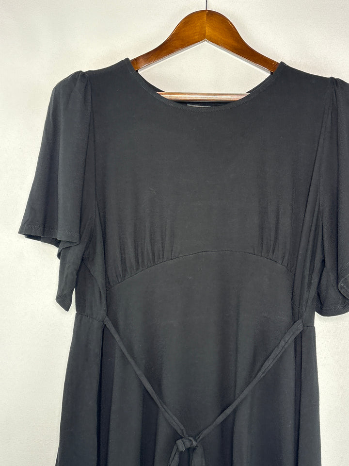 Women’s Torrid Size 0 Black Flowy Short Sleeve Blouse