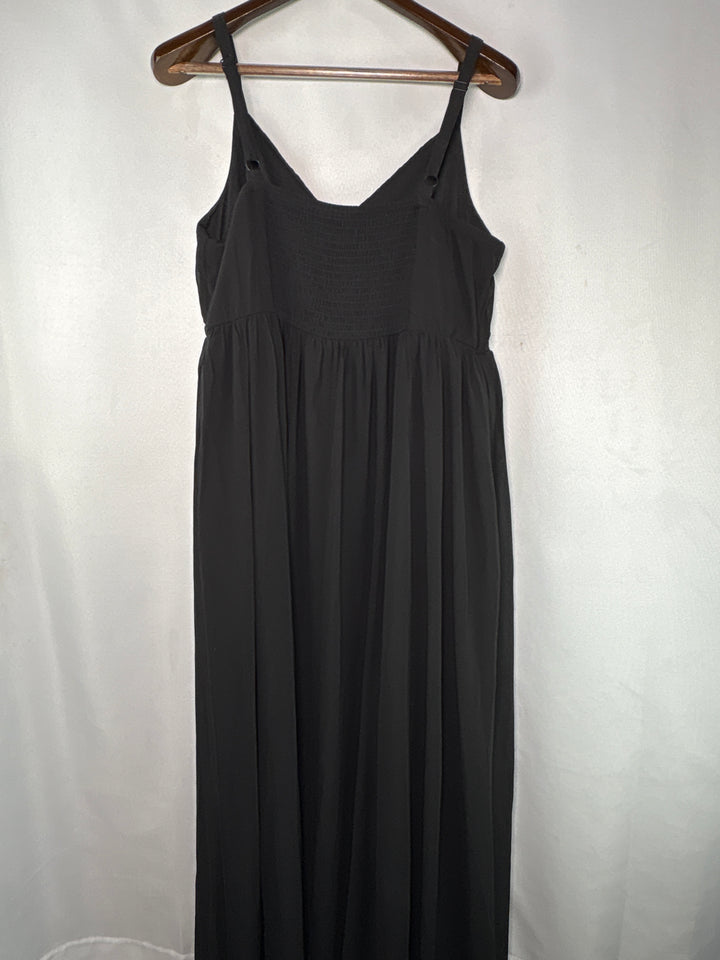 Women’s Torrid Size 1 Black Sleeveless Maxi Sundress