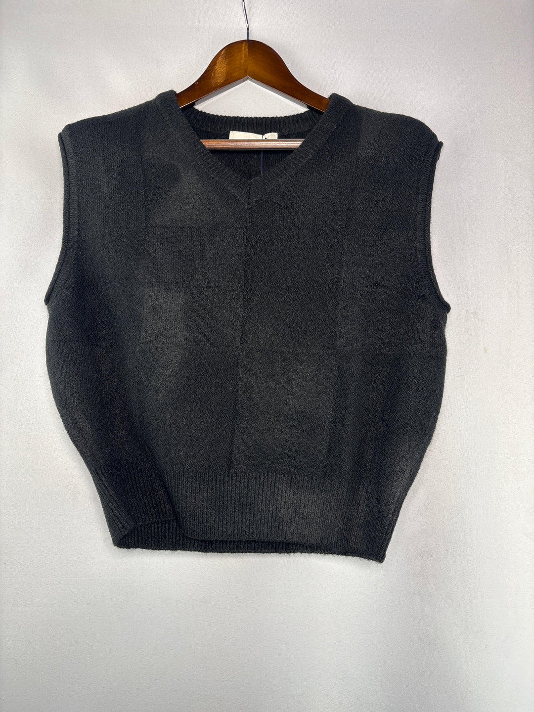 Women’s Dunst Small Black V-Neck Sweater Vest
