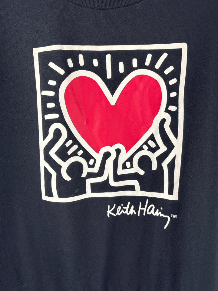 Women’s Keith Haring XL Black Graphic Sweatshirt