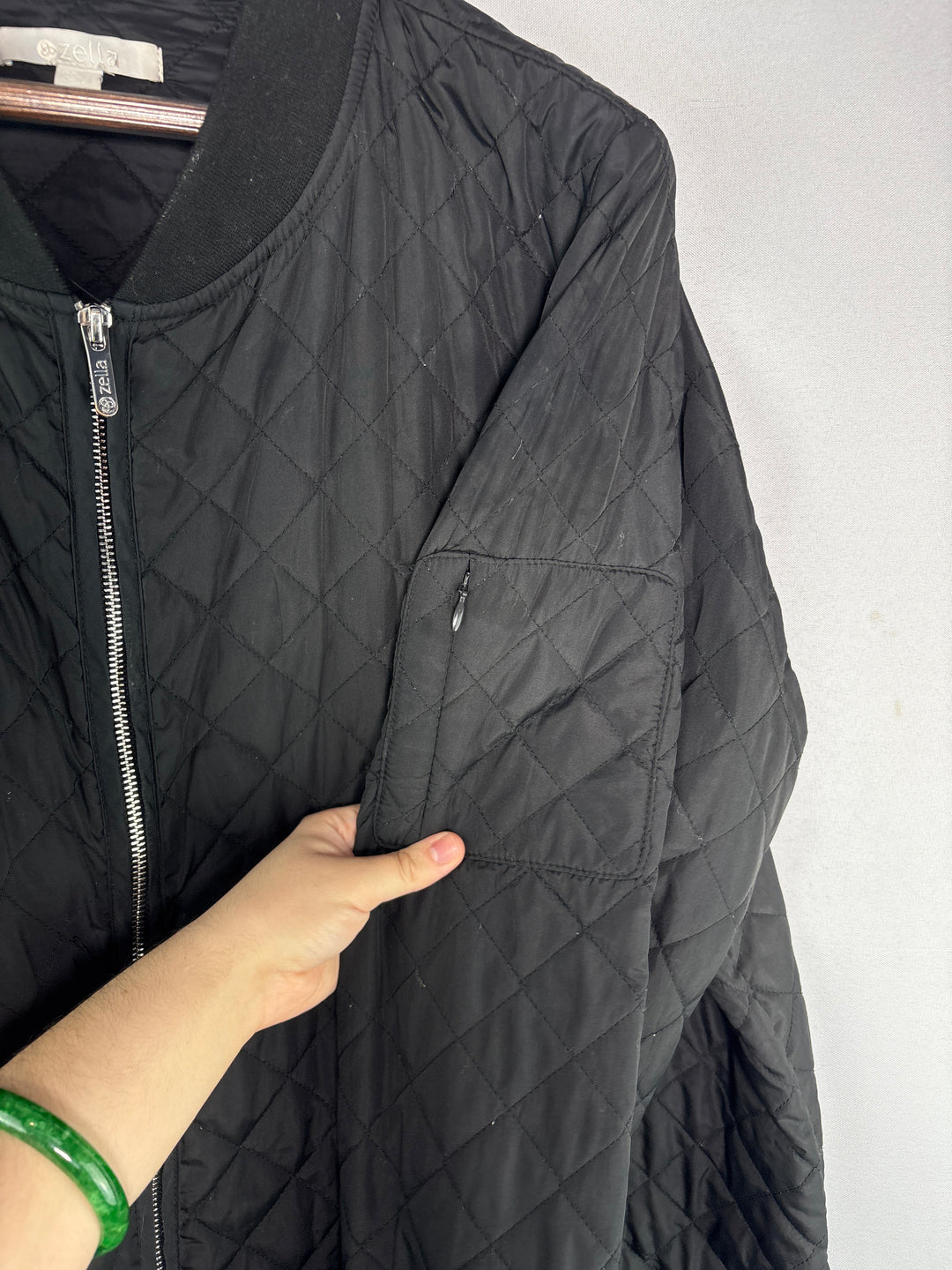 Women’s Zella Size 3X Black Long Puffer Jacket