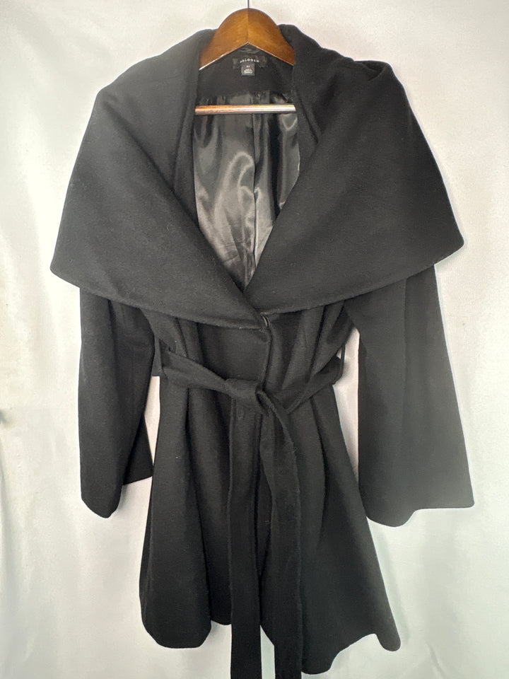 Women’s Halogen Size 2X Black Wrap Coat