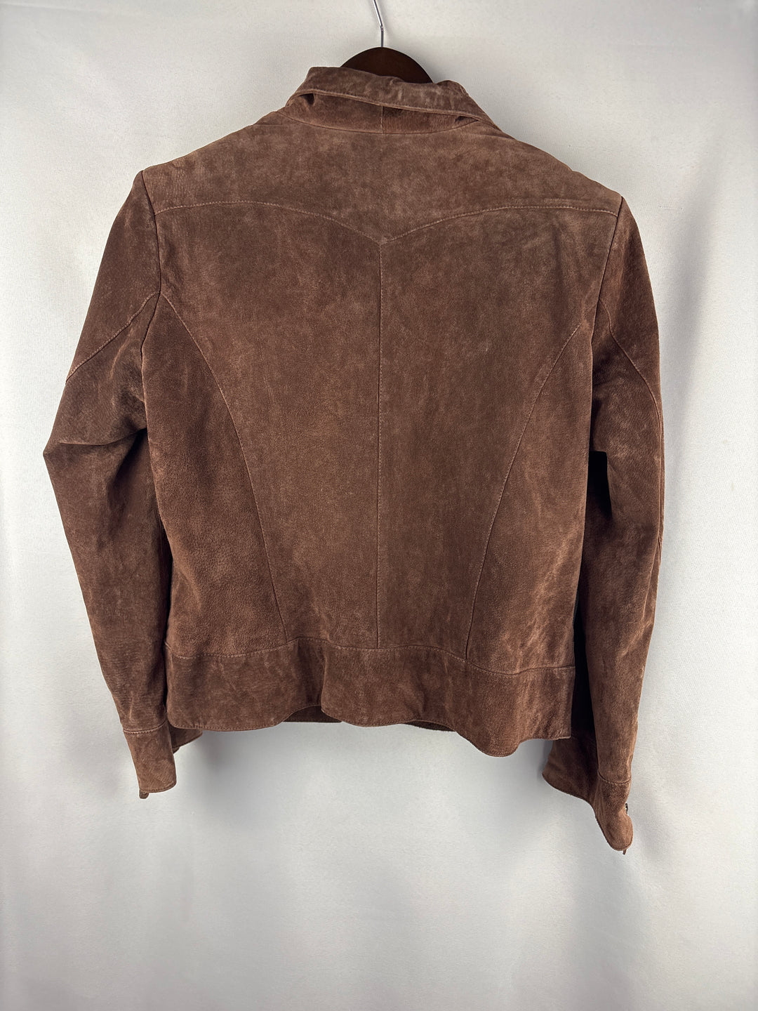 Women’s Pamela McCoy Large Brown Suede Jacket