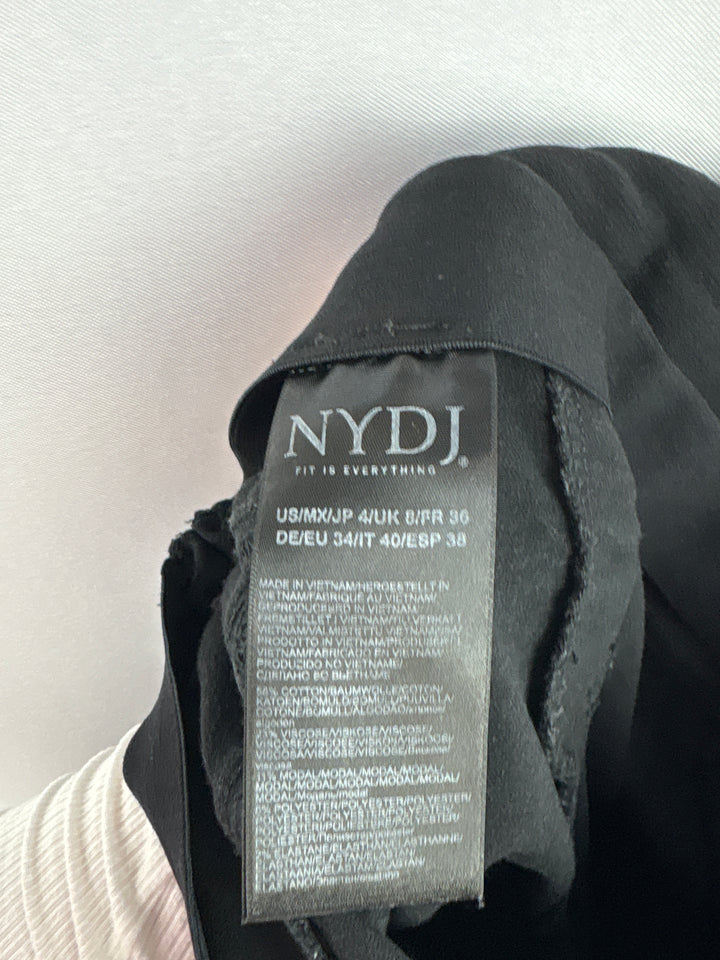 Women’s NYDJ Size 4 Black Skinny Jeggings