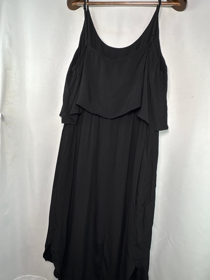 Women’s City Chic Size 18 Black Sleeveless Maxi Dress