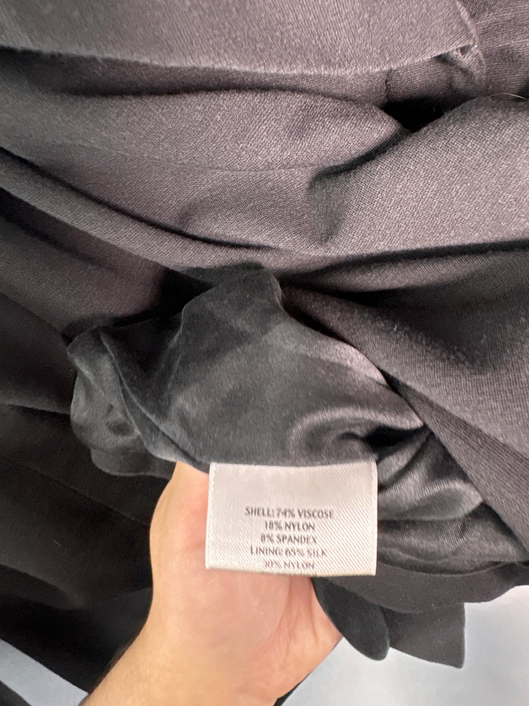 Eileen Fisher Womens Petite Large Dark Gray Half Zip Stretch Jacket