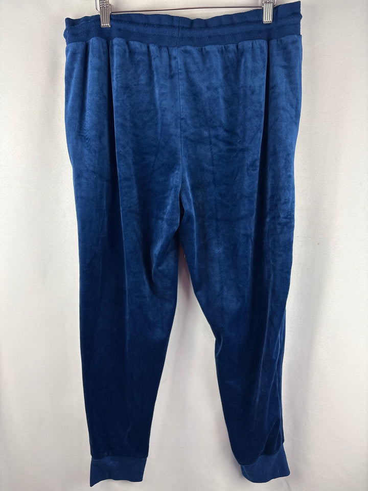 Women’s Felina XXL Royal Blue Velour Tracksuit