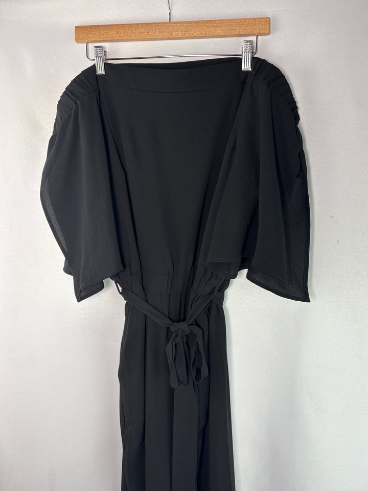 Women’s City Chic Size 20 Black Off the Shoulder Jumpsuit