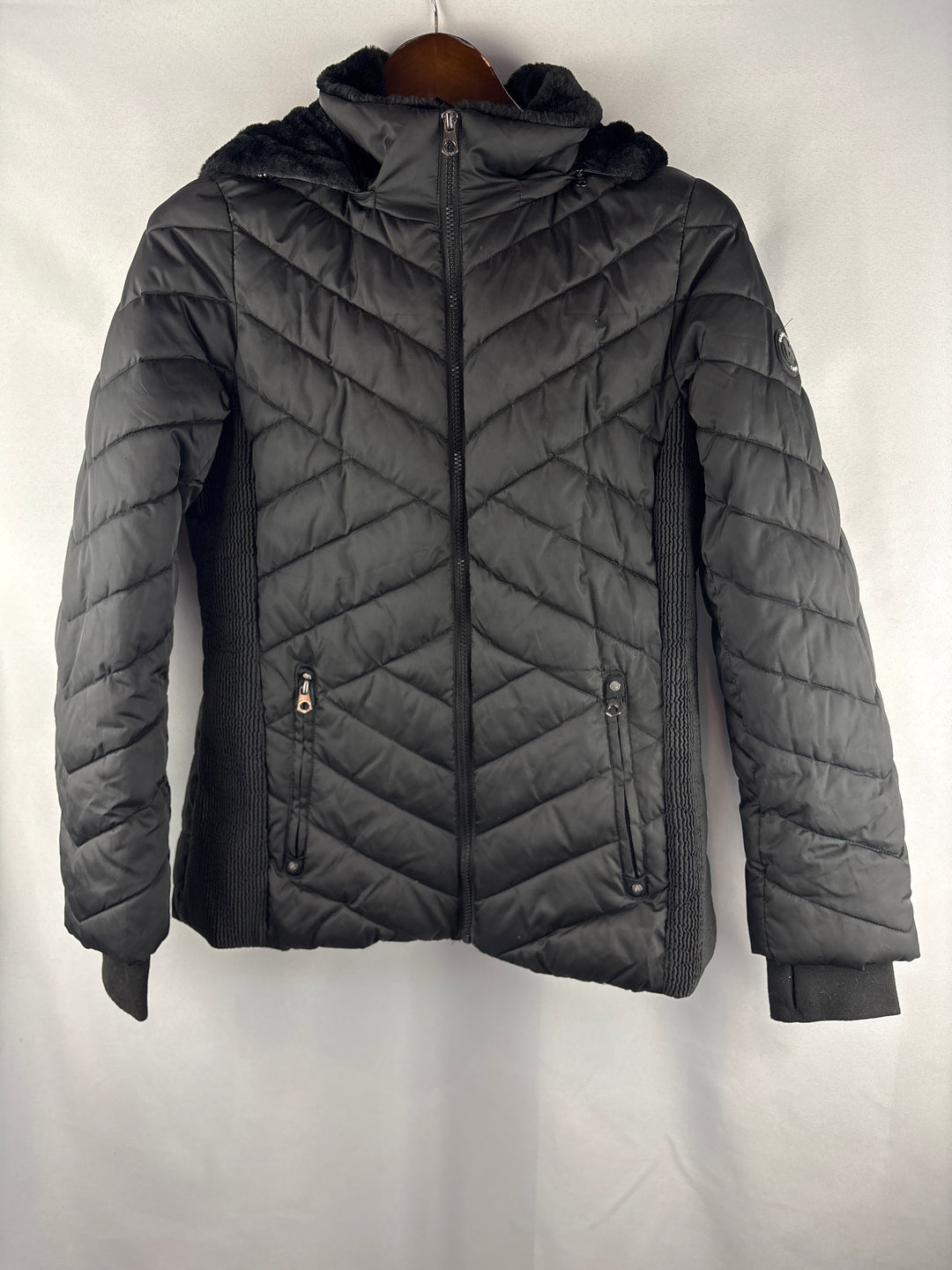 Women’s Nautica Large Black Winter Puffer Coat