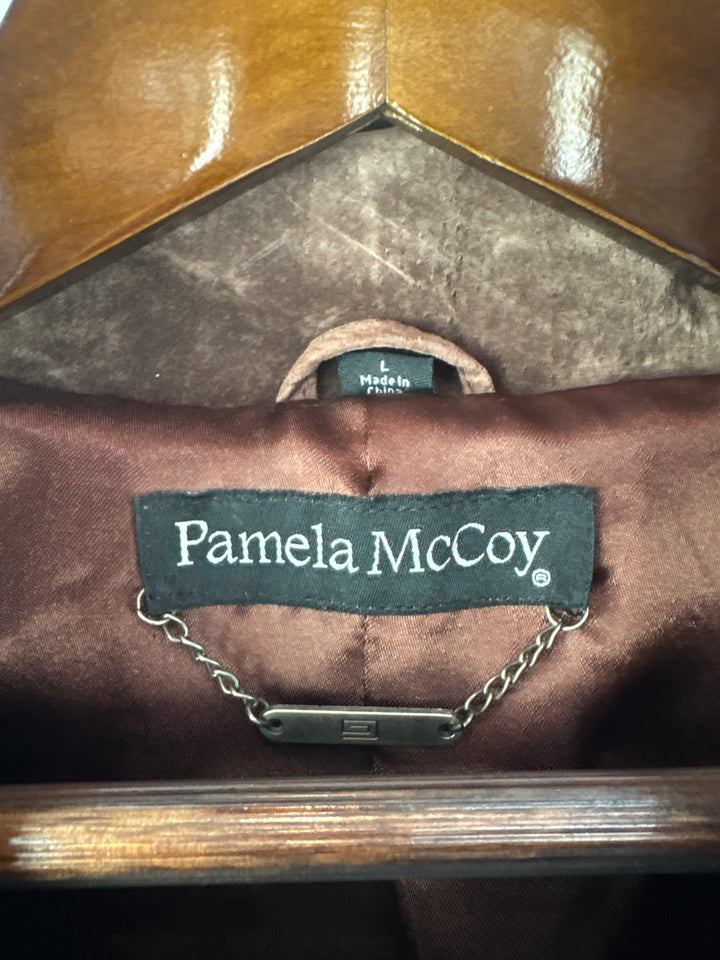Women’s Pamela McCoy Large Brown Suede Jacket