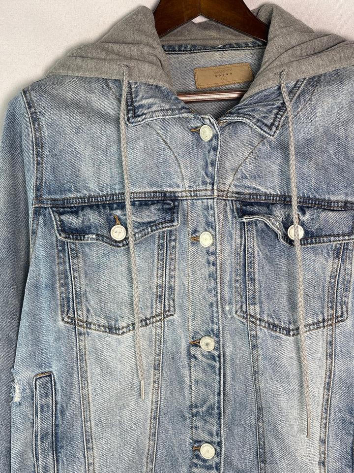 Women’s Blank NYC XL Light Wash Denim Jacket