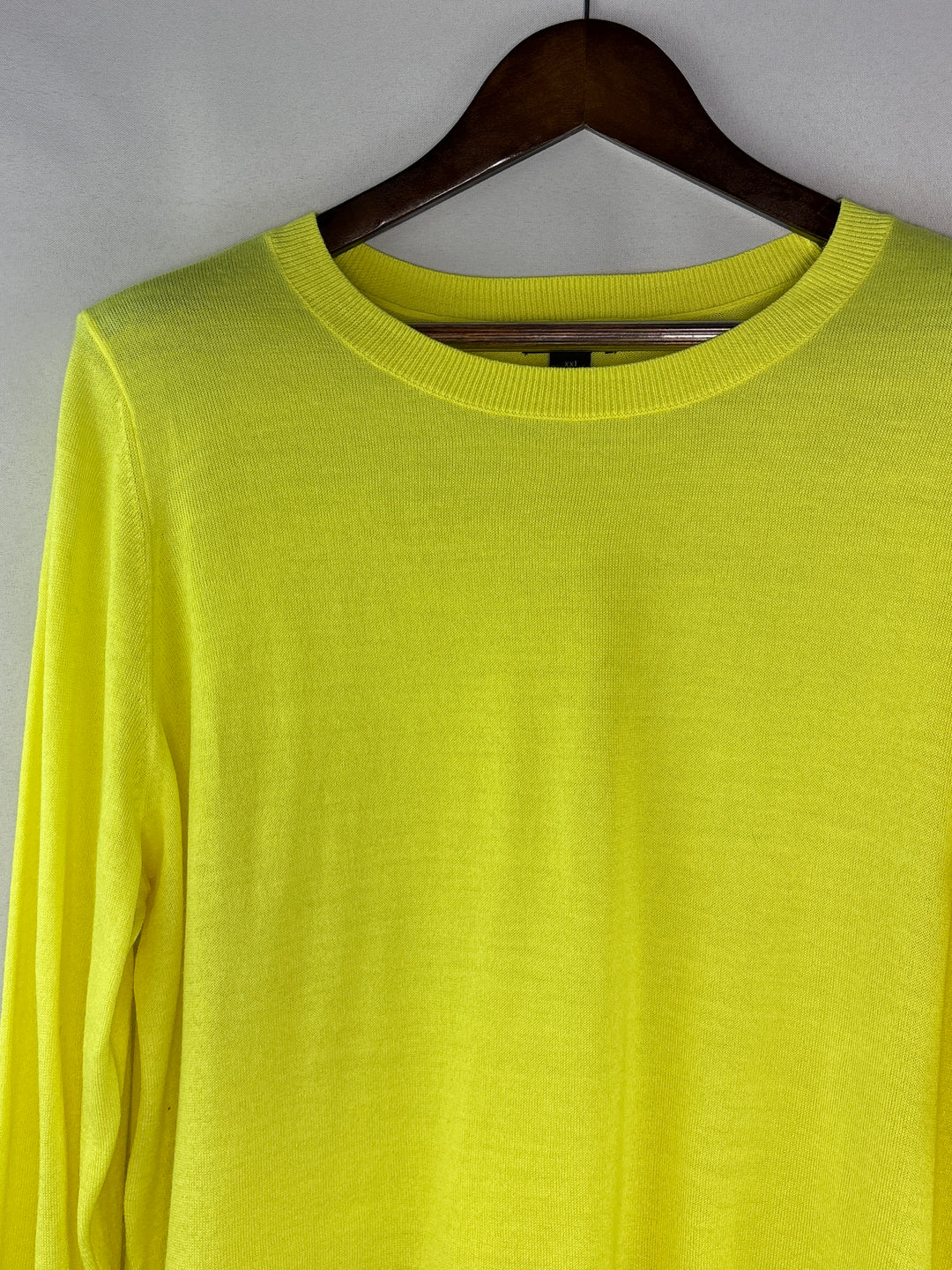 Women’s Halogen XXL Bright Yellow Pullover Sweater