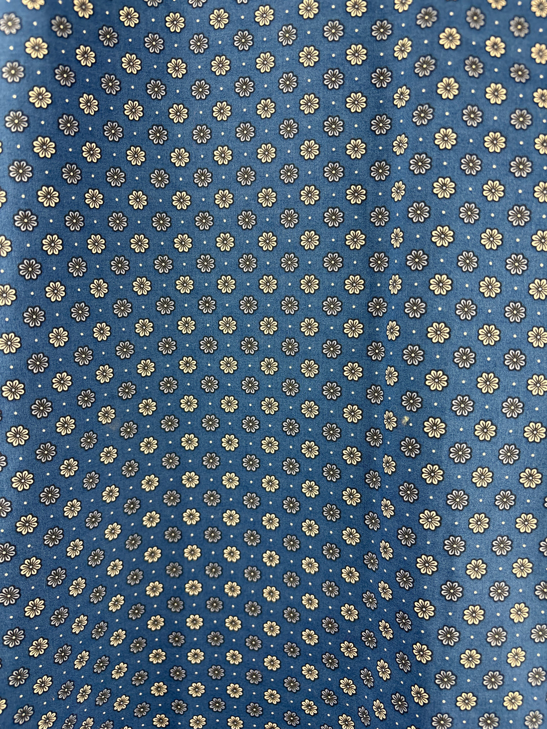 Men’s Bar lll XL Blue Floral Button Up Dress Shirt