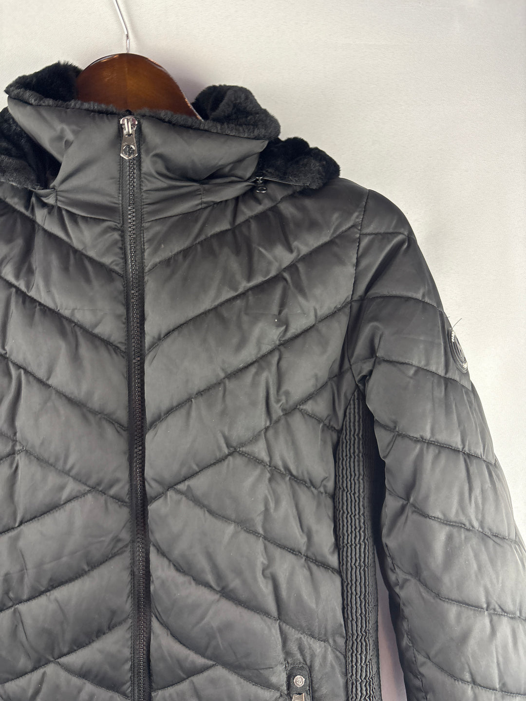 Women’s Nautica Large Black Winter Puffer Coat