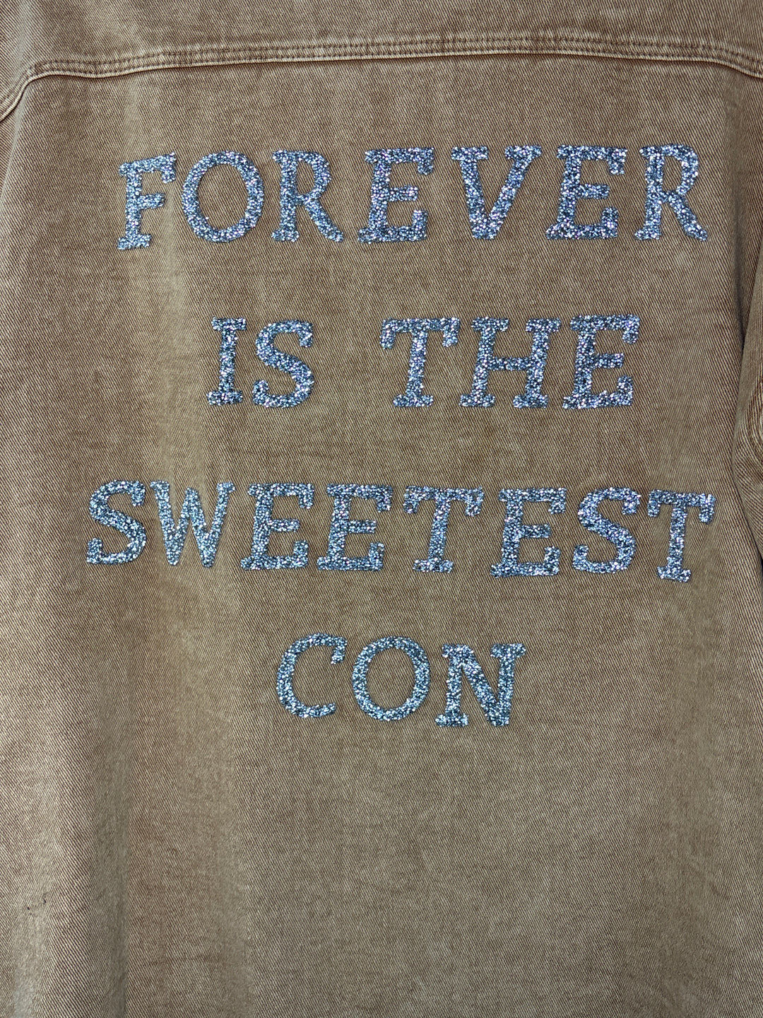 Women’s Handmade 3XL Brown Taylor Swift Lyric Shacket