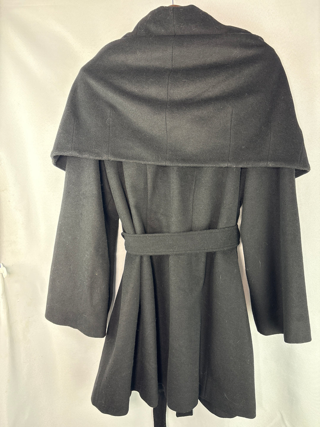 Women’s Halogen Size 2X Black Wrap Coat